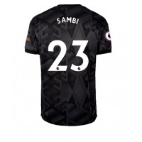 Fotbalové Dres Arsenal Albert Sambi Lokonga #23 Venkovní 2022-23 Krátký Rukáv
